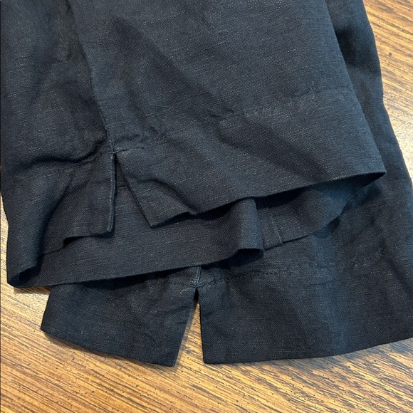 Madewell Linen-Blend Pull-On High-Rise Straight Pants NF099 - Picture 12 of 13